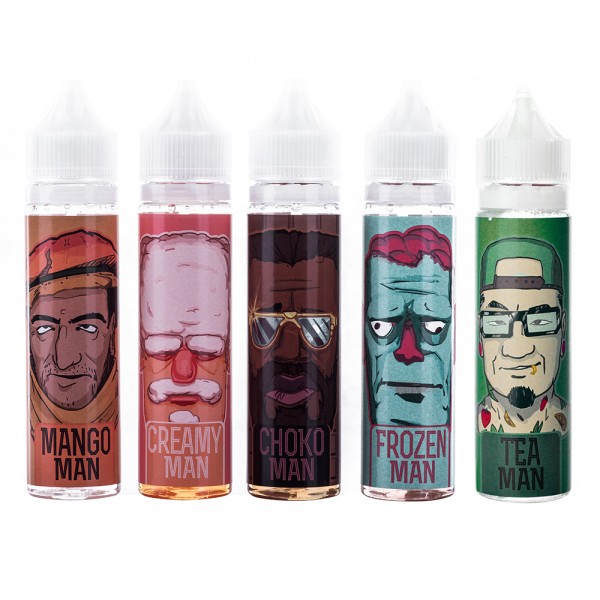 The Men's Club Premium PG+VG E-liquid E-juice 60ml(0mg/ml, Chef Man)