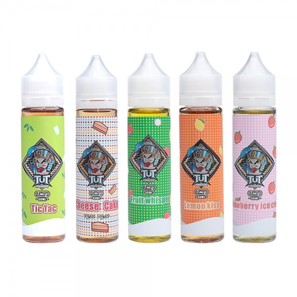 TuT Premium PG+VG E-liquid E-juice 60ml(Fruit Whisper, 6mg/ml)