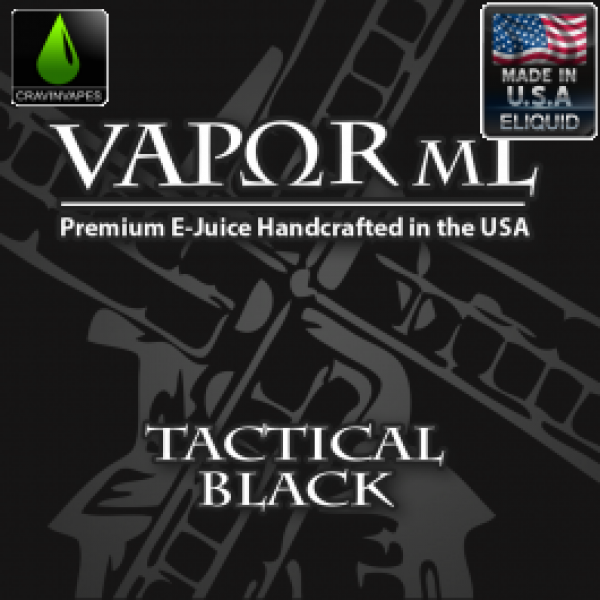 TACTICAL BLACK BY VAPOR ML