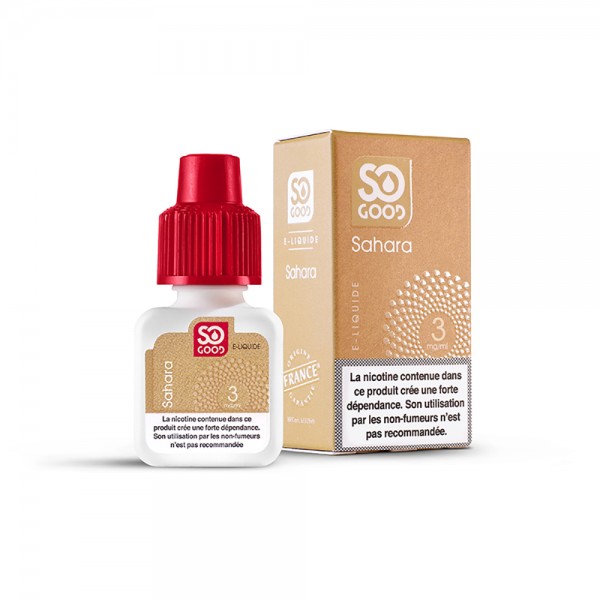 SO GOOD Premium PG+VG E-liquid E-juice Tobacco Flavor 10ml(Sahara, 3mg/ml)