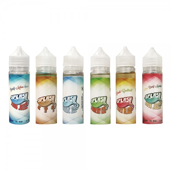 Splash Premium PG+VG E-liquid E-juice 60ml(Tiger Blood, 3mg/ml)