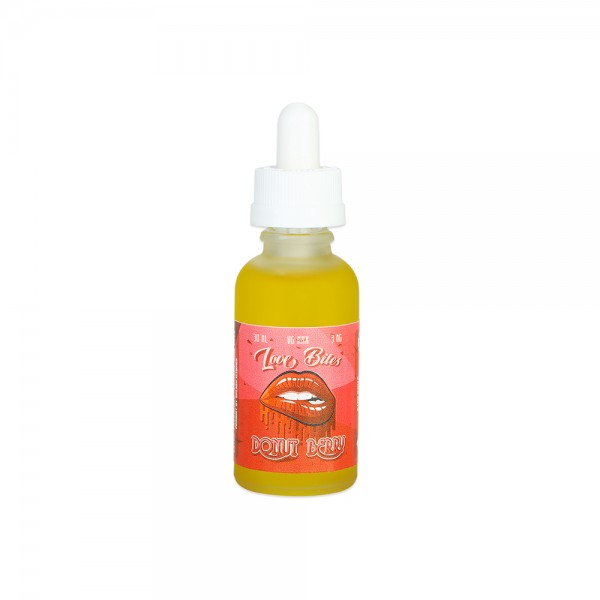 Love Bites Mango Man/Honey Man/Clear Sky/Green Dew/Donut Berry PG+VG E-liquid E-juice 30ml (Mango Man, 6mg/ml)