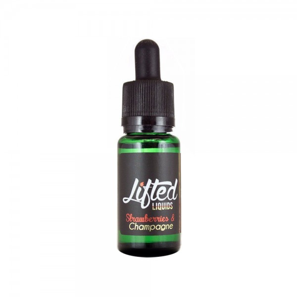 Lifted Liquids Premium VG E-liquid E-juice 60ml(0mg/ml, Strawberries and Champagne)