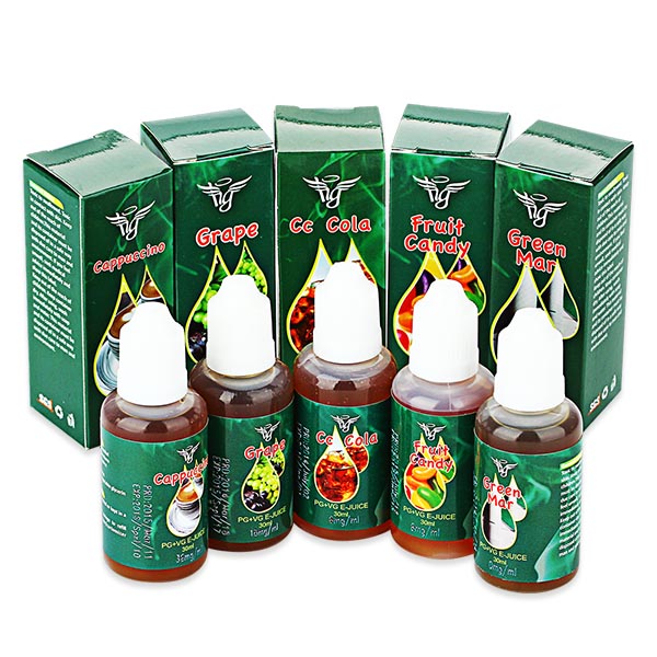 HG PG+VG e-Juice with Many Flavors 30ml(6mg/ml, Green Mar)