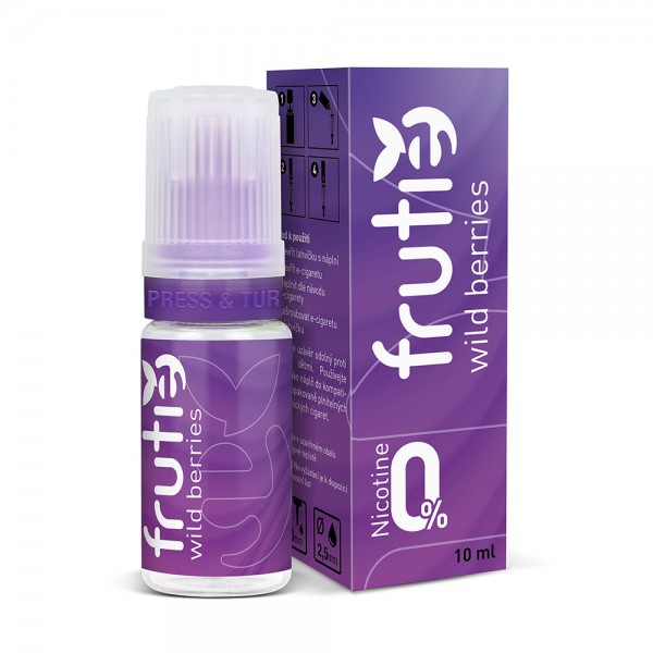 Frutie Premium PG+VG E-liquid E-juice Frutie Flavor 10ml(Wild Berries, 0mg/ml)