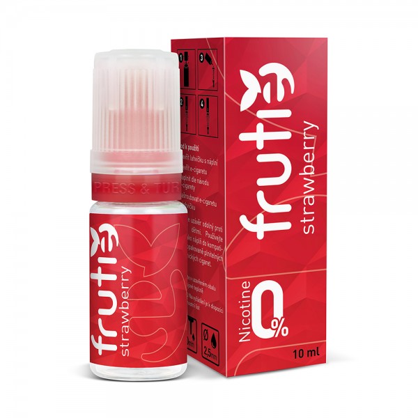 Frutie Premium PG+VG E-liquid E-juice Frutie Flavor 10ml(Strawberry, 0mg/ml)