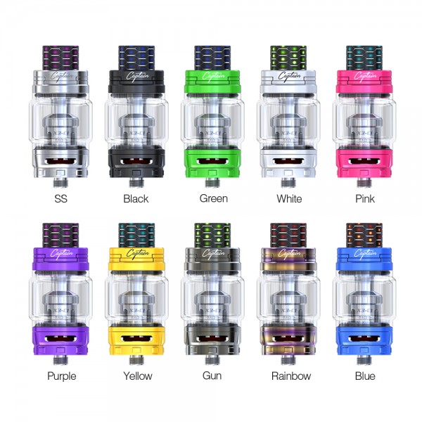 IJOY Captain X3 Subohm Tank 8ml(Yellow, TPD Edition)