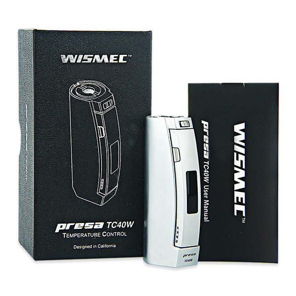 WISMEC Presa 40W TC MOD 2300mAh(Silver)