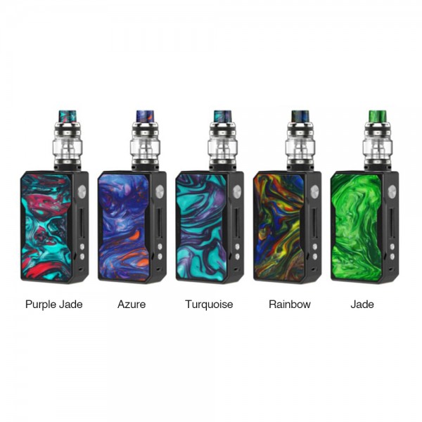 VOOPOO Black Drag 157W TC Kit with UFORCE T1(Turquoise, TPD Edition)