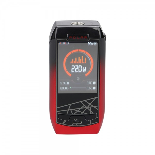 Vaporesso Polar 220W TC Box MOD(Red/Black)