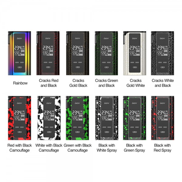 IJOY Captain PD270 234W New TC BOX MOD (Green with Black Camouflage, TPD Edition)