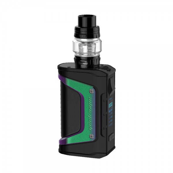 Geekvape Aegis Legend 200W TC Kit with Alpha Tank(Colorshift Green, 4ml Standard Edition)