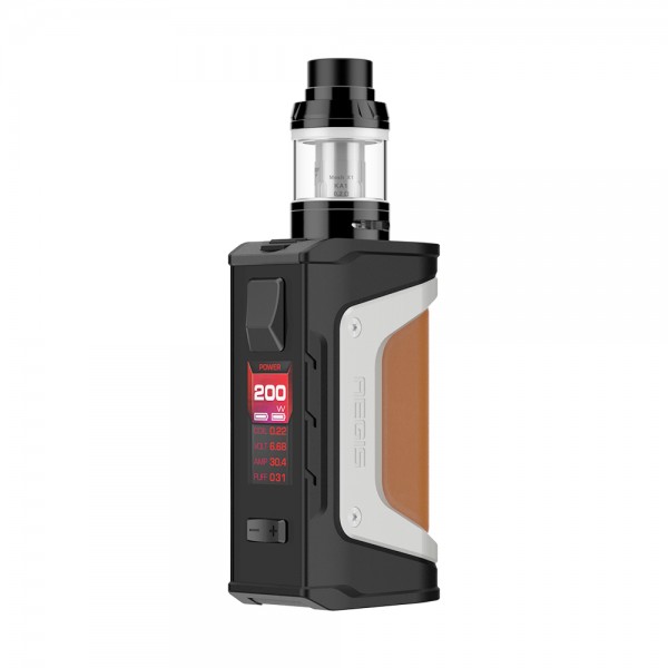 Geekvape Aegis Legend 200W TC Kit with Aero Mesh Version(Silver, 4ml Standard Edition)