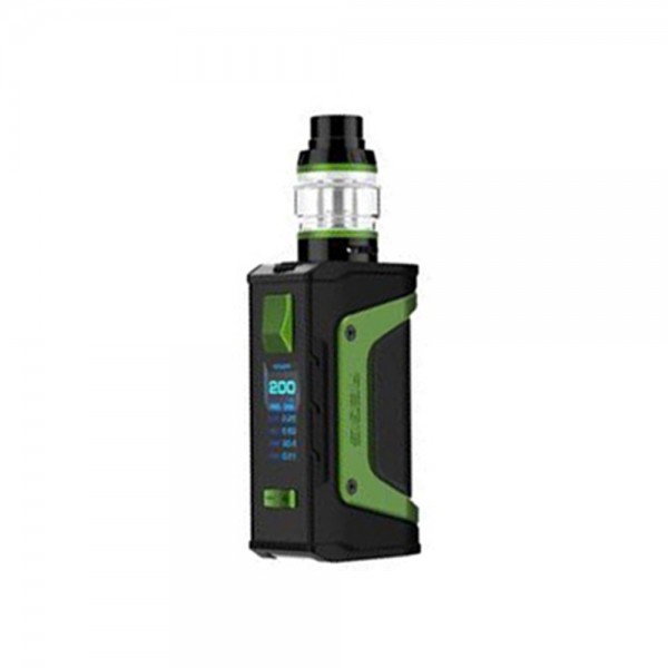 Geekvape Aegis Legend 200W TC Kit with Aero Mesh Version(Green Trim, 4ml Standard Edition)